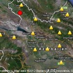 زلزله ای شدید جمهوری آذربایجان و شمال استان اردبیل را لرزاند