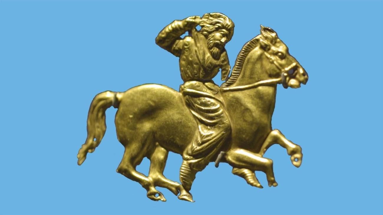 پلاک طلای سکایی
