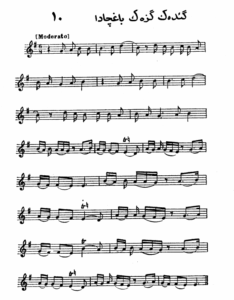 گئده ک گزه ک باغچادا