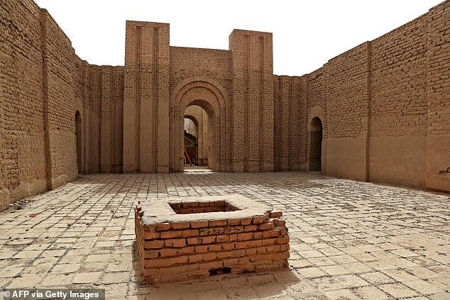After Babylon was captured in 331 BC by Alexander the Great, the poem was lost to time. Its rediscovery gives a unique insight into the lives and attitudes of Babylonians. Pictured: the Ninmakh Temple or Babylon, built in 562 BC